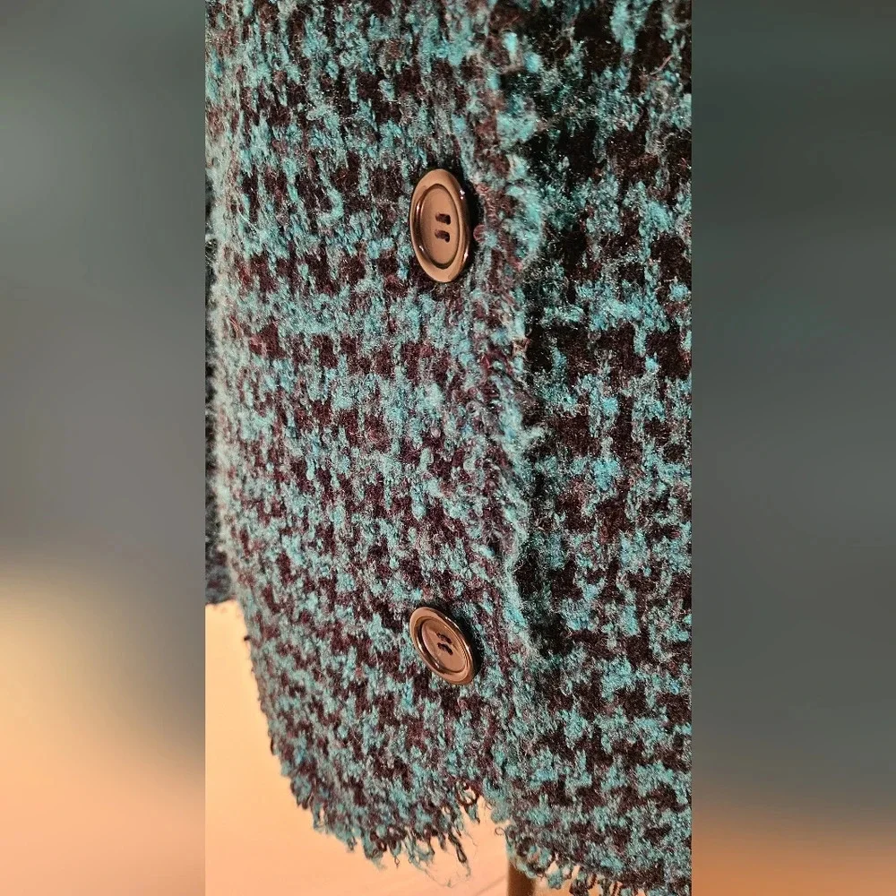Coldwater Creek Houndstooth Cardigan / Jacket